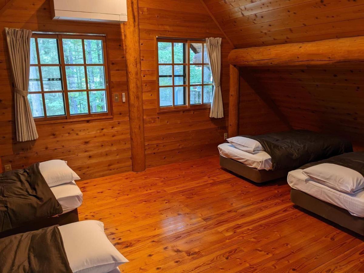 Aparthotel White Tree Log House Madarao Tangram Shinano  Zewnętrze zdjęcie
